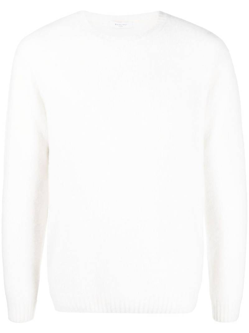 Boglioli fuzzy-knit jumper - Neutrals von Boglioli