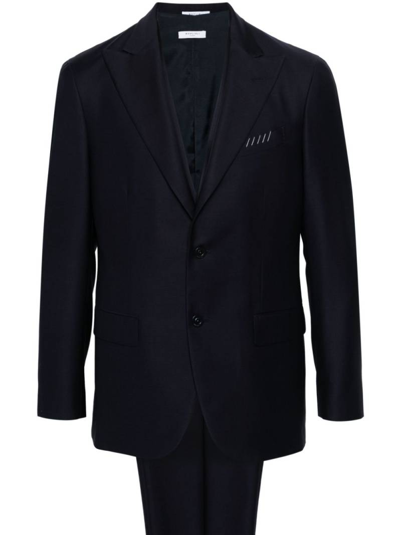 Boglioli interlock-twill virgin-wool suit - Blue von Boglioli