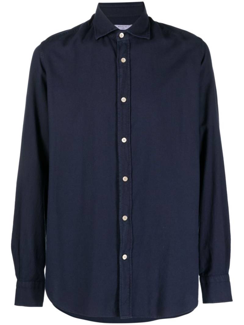 Boglioli long-sleeve buttoned shirt - Blue von Boglioli