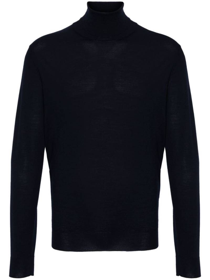 Boglioli long-sleeve roll-neck jumper - Blue von Boglioli