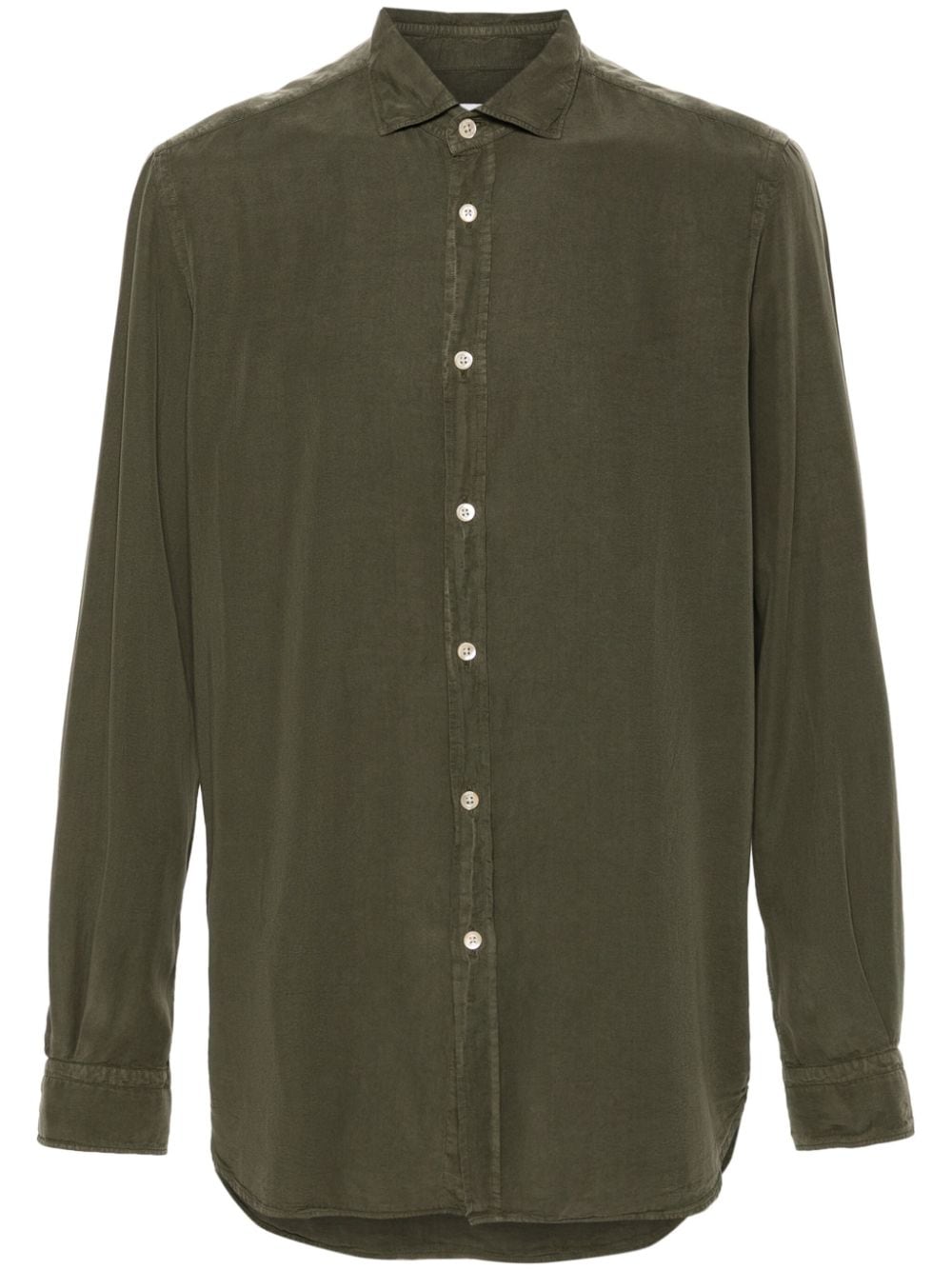 Boglioli long-sleeve shirt - Green von Boglioli