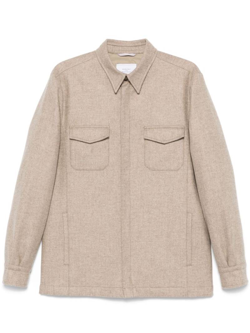 Boglioli mélange-effect jacket - Neutrals von Boglioli