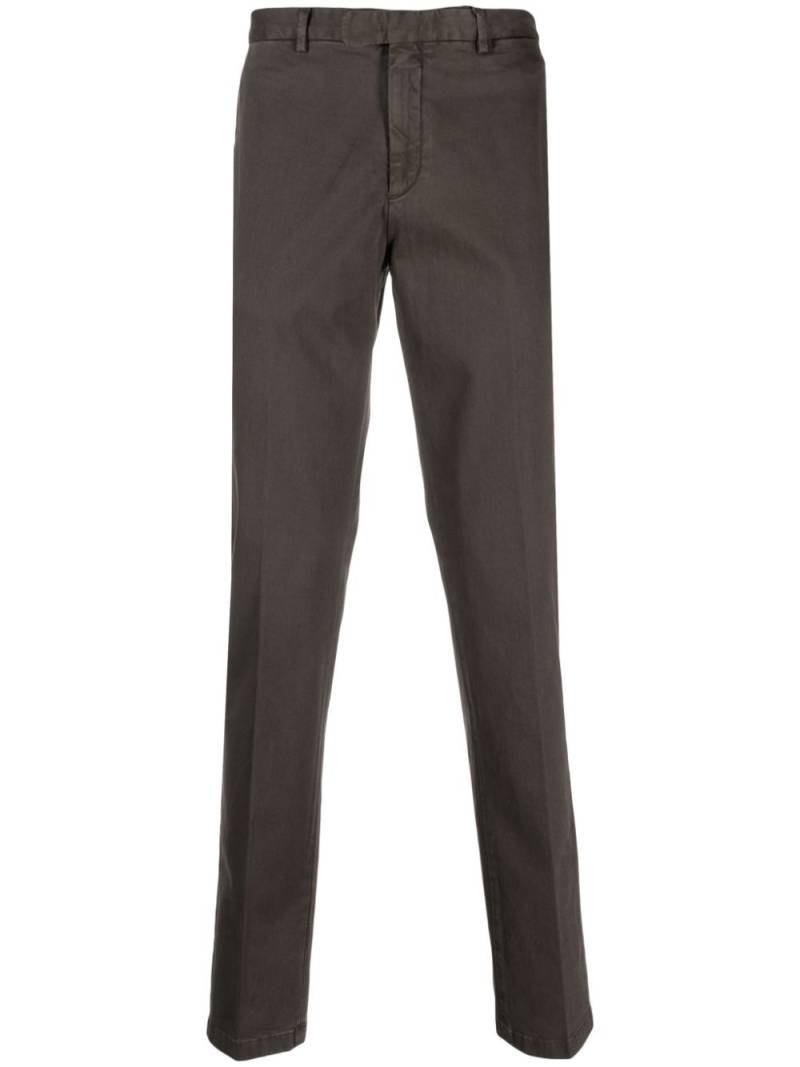 Boglioli mid-rise straight-leg trousers - Brown von Boglioli