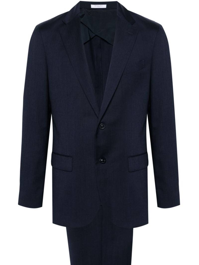 Boglioli notched-lapels single-breasted suit - Blue von Boglioli