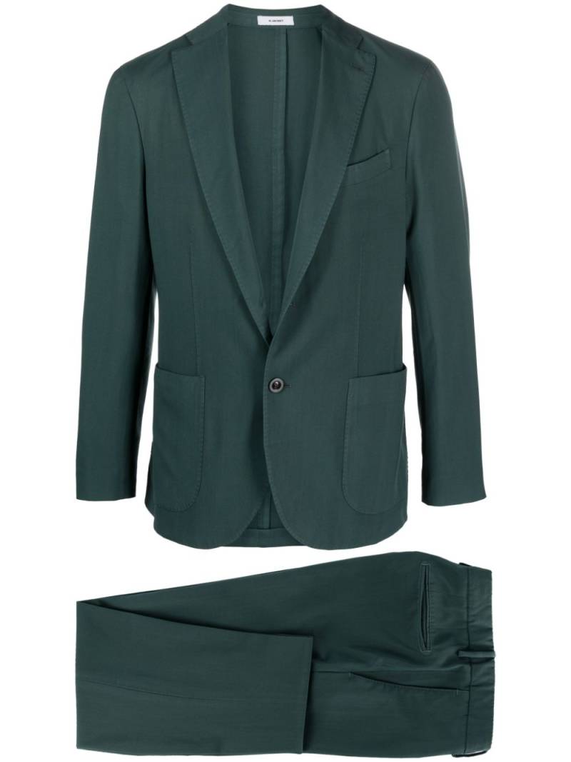 Boglioli notched-lapels single-breasted suit - Green von Boglioli