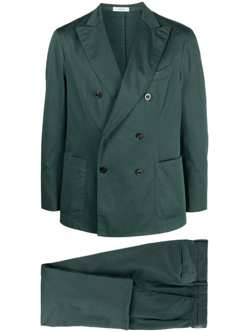 Boglioli peak-lapels double-breasted suit - Green von Boglioli