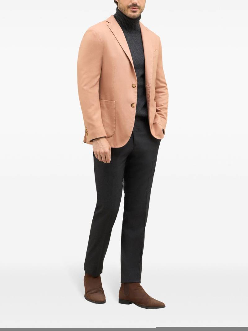 Boglioli peak-lapels single-breasted blazer - Pink von Boglioli