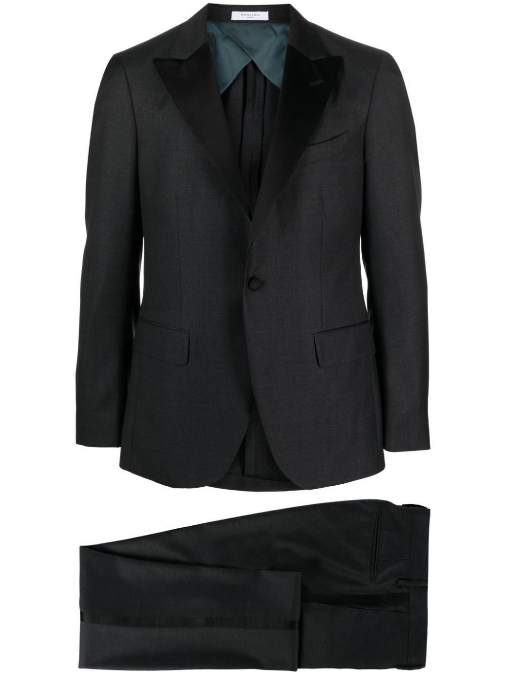 Boglioli peak-lapels single-breasted suit - Grey von Boglioli