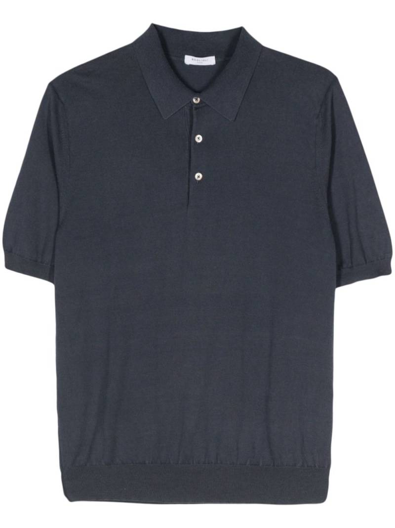 Boglioli short-sleeved polo shirt - Blue von Boglioli