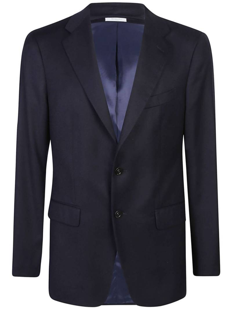 Boglioli single-breasted blazer - Blue von Boglioli