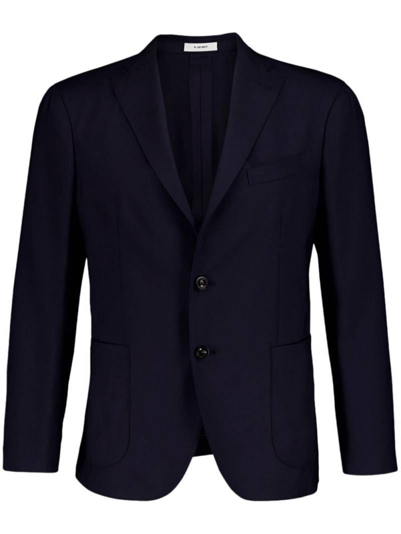 Boglioli single-breasted blazer - Blue von Boglioli