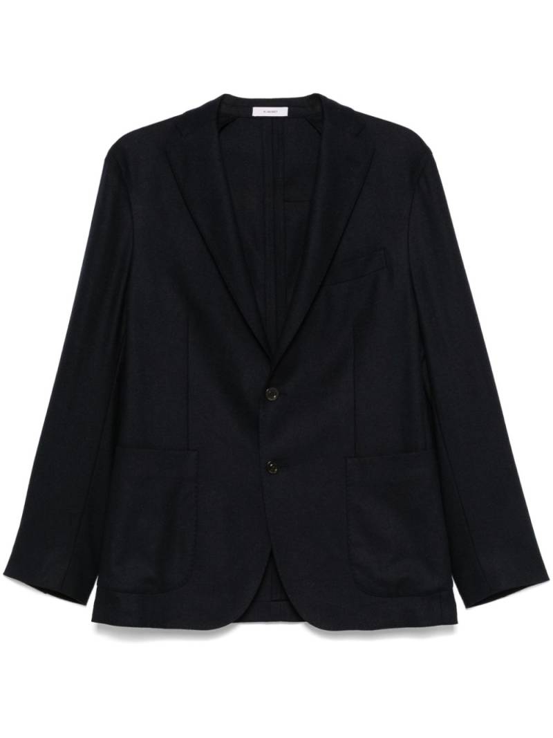 Boglioli single-breasted blazer - Blue von Boglioli