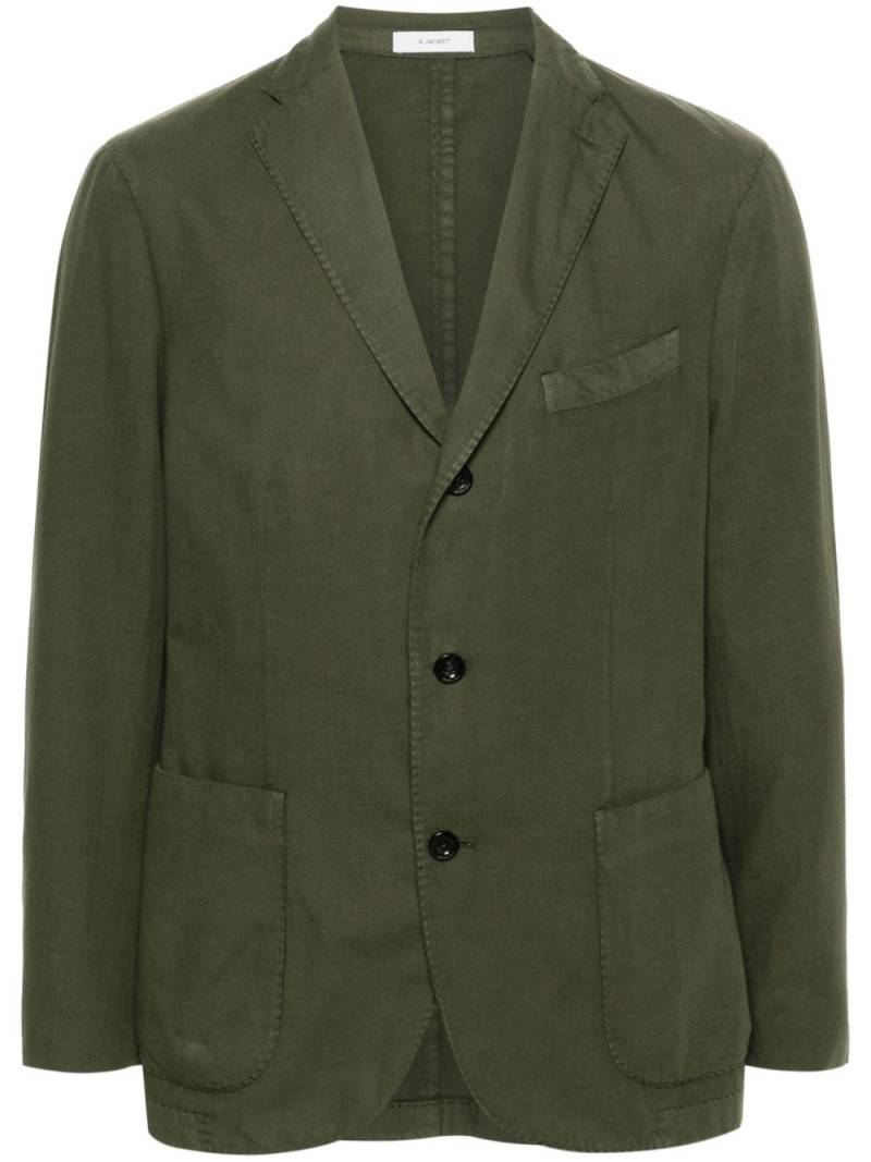 Boglioli single-breasted blazer - Green von Boglioli