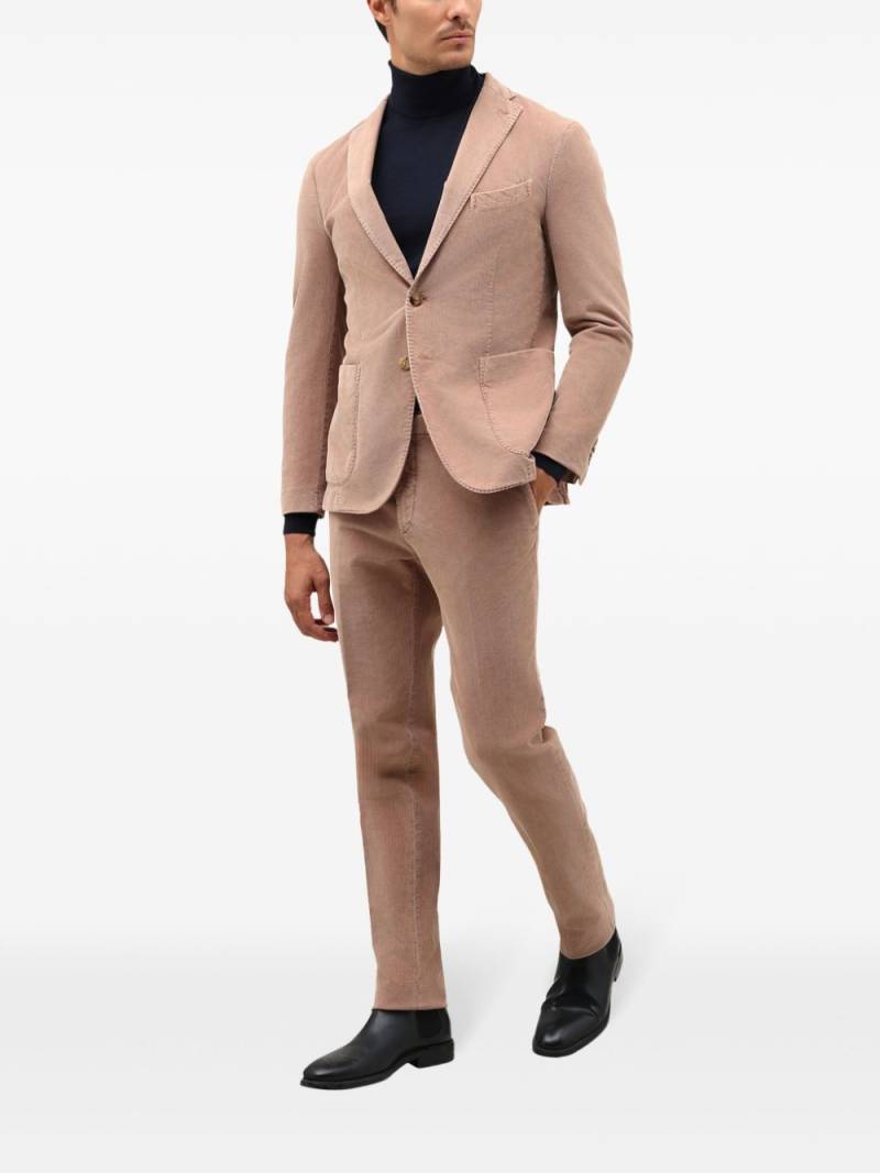 Boglioli single-breasted blazer - Neutrals von Boglioli