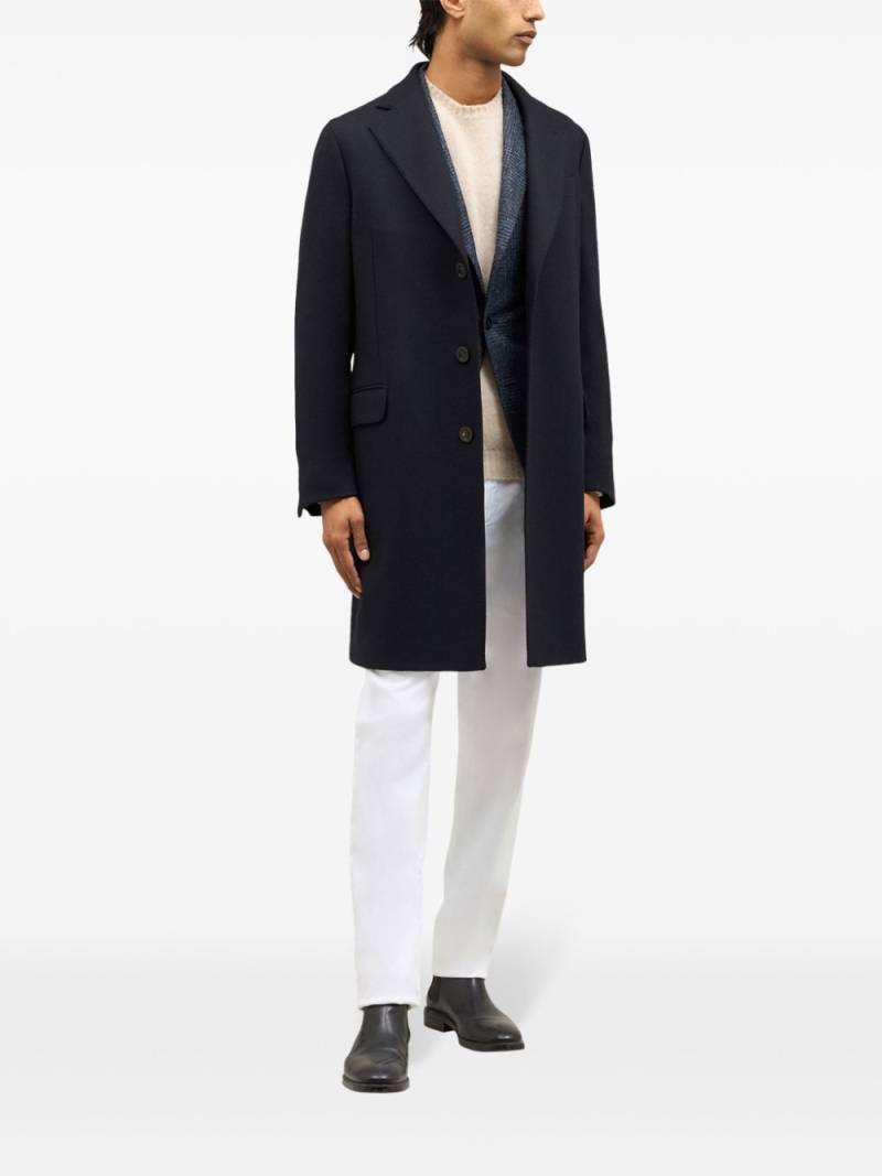 Boglioli single-breasted coat - Blue von Boglioli