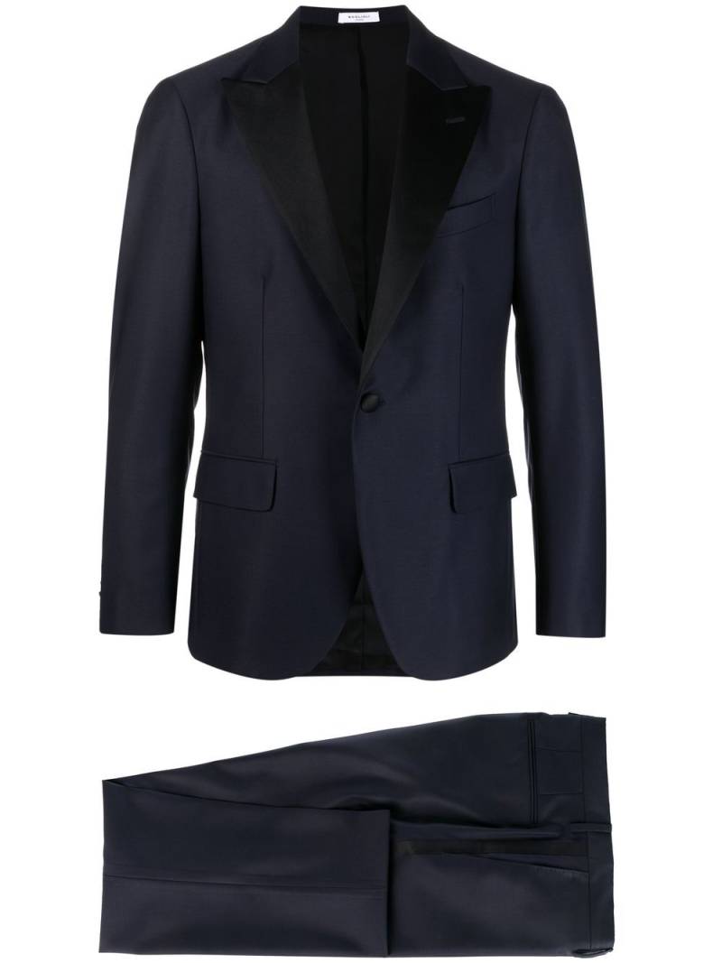 Boglioli single-breasted dinner suit - Blue von Boglioli