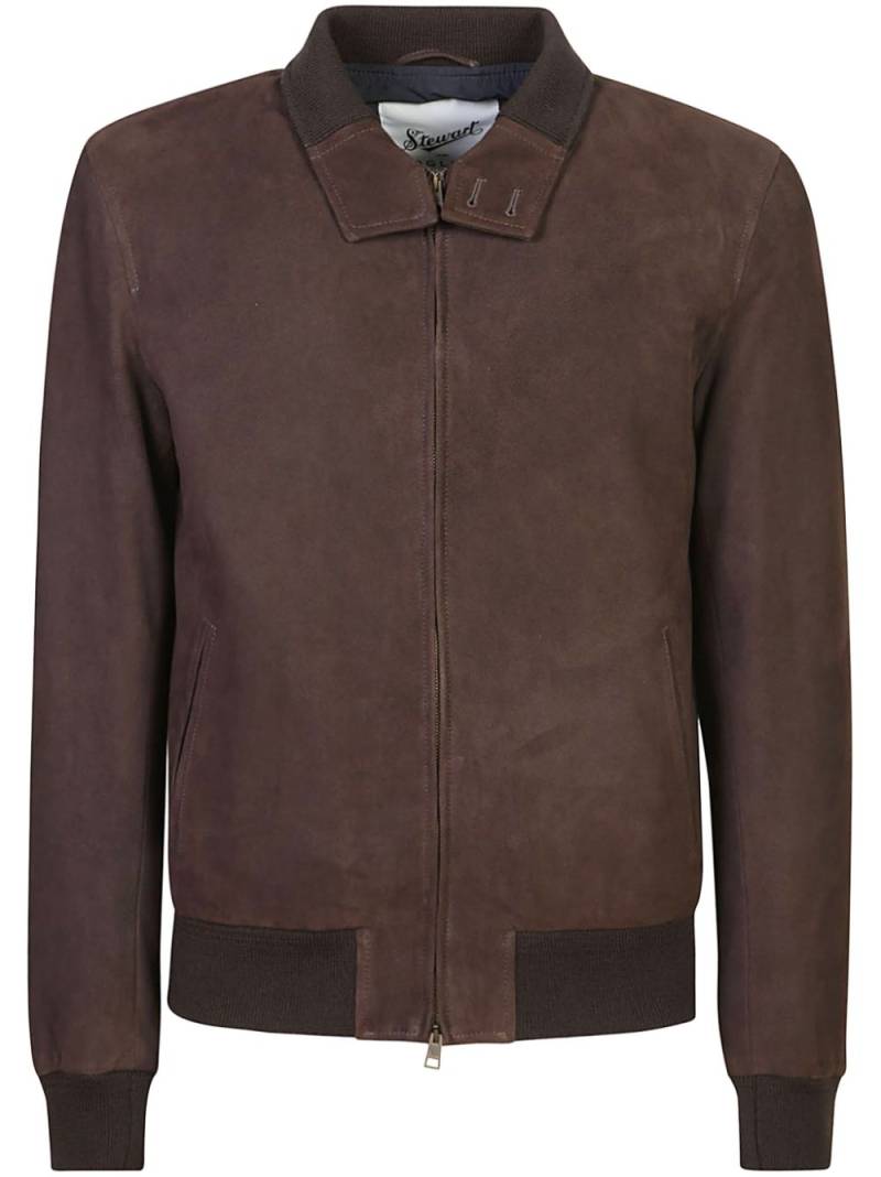 Boglioli suede jacket - Brown von Boglioli