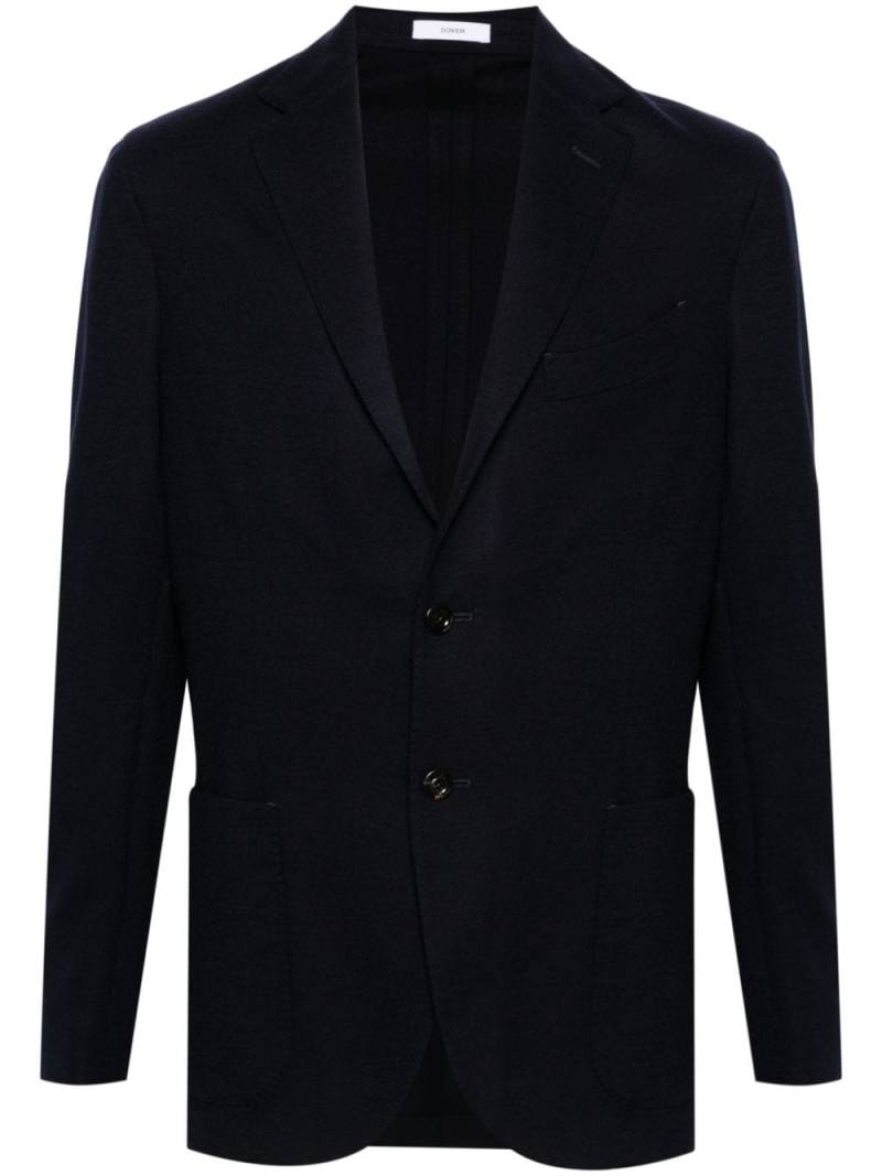 Boglioli virgin wool blazer - Blue von Boglioli