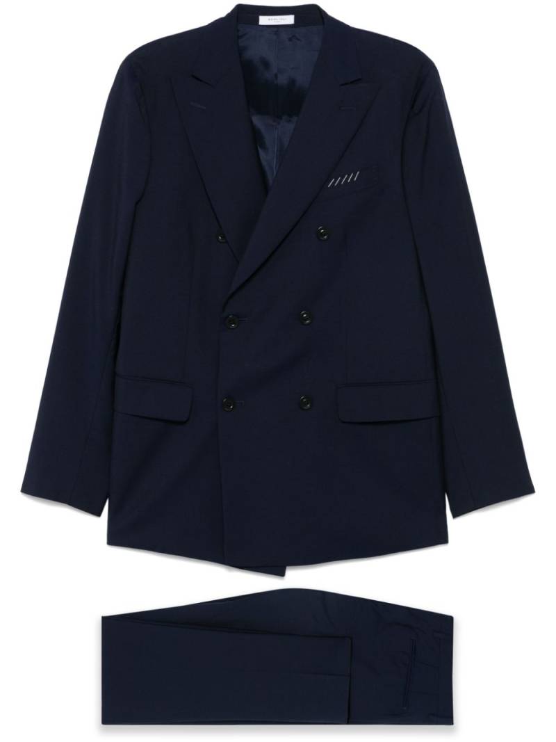 Boglioli virgin wool suit - Blue von Boglioli