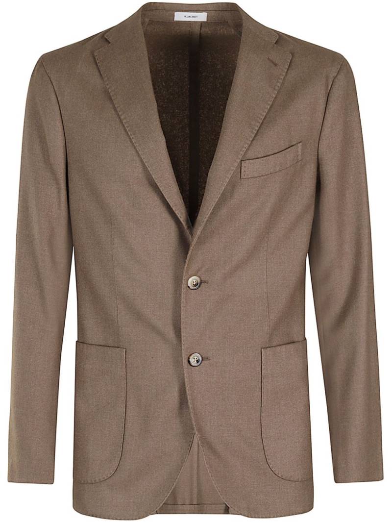 Boglioli wool blazer - Brown von Boglioli