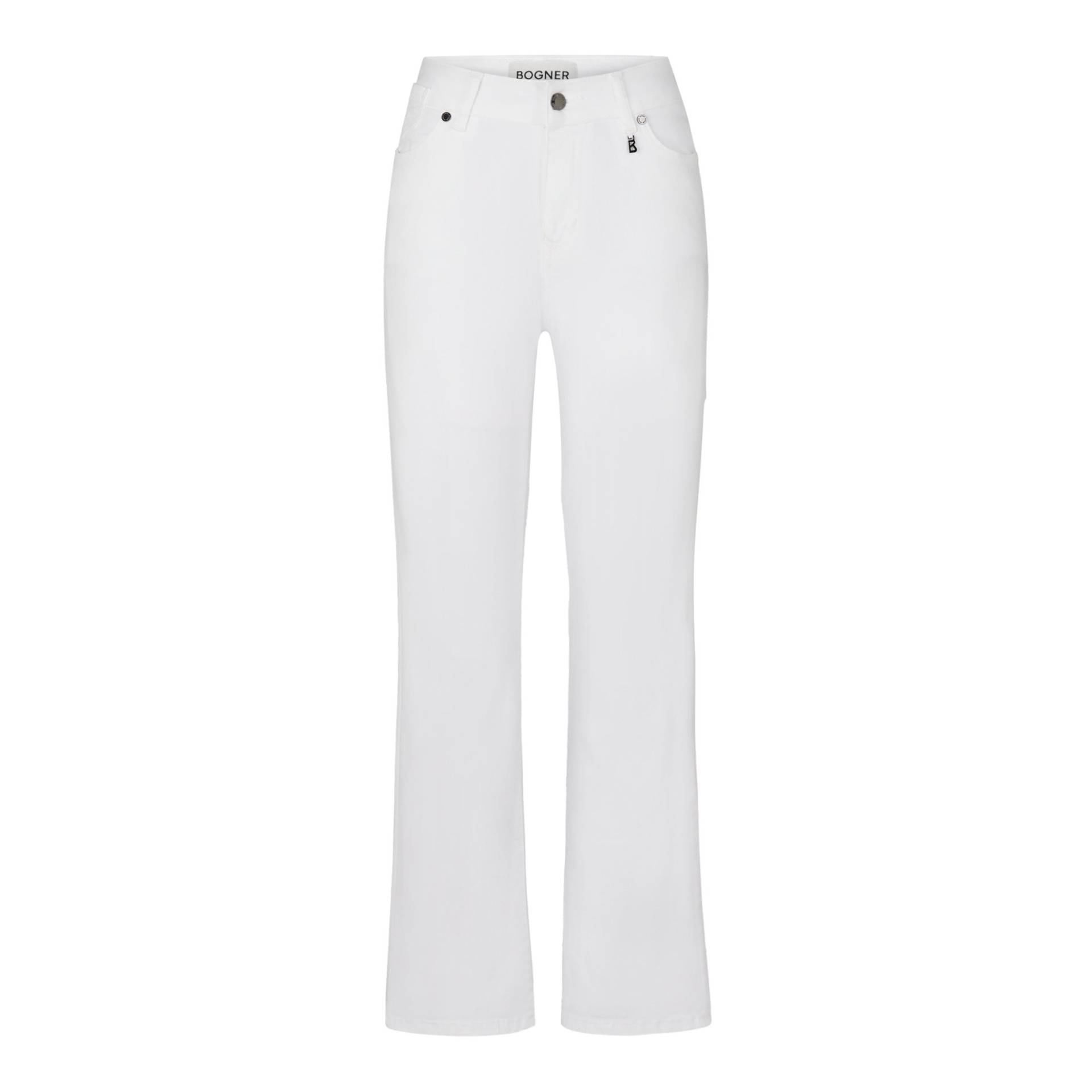 BOGNER 7/8 Flared Fit Jeans Julie für Damen - Weiß - 26 von Bogner