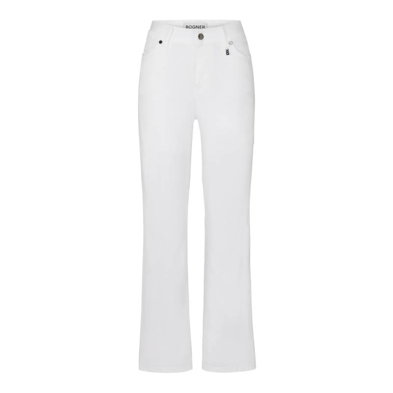 BOGNER 7/8 Flared Fit Jeans Julie für Damen - Weiß - 27 von Bogner