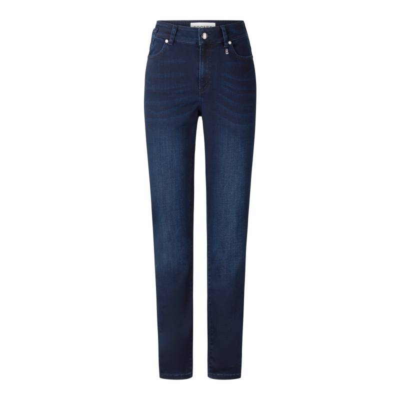 BOGNER Slim Fit Jeans Julie für Damen - Dark Denim Blue - 31 von Bogner