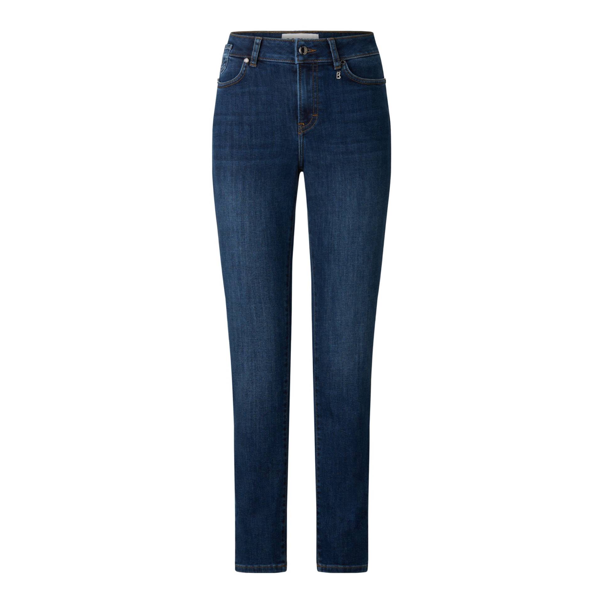 BOGNER 7/8-Slim Fit Jeans Julie für Damen - Denim Blue - 26 von Bogner