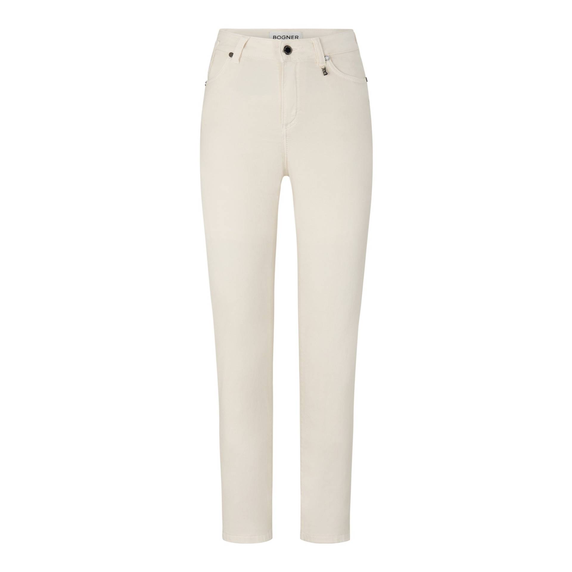 BOGNER 7/8 Slim Fit Jeans Julie für Damen - Off-White - 27 von Bogner