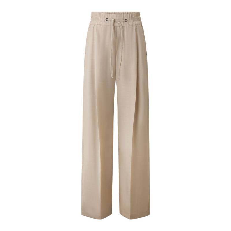 BOGNER Bundfaltenhose Ella für Damen - Beige - 34 von Bogner