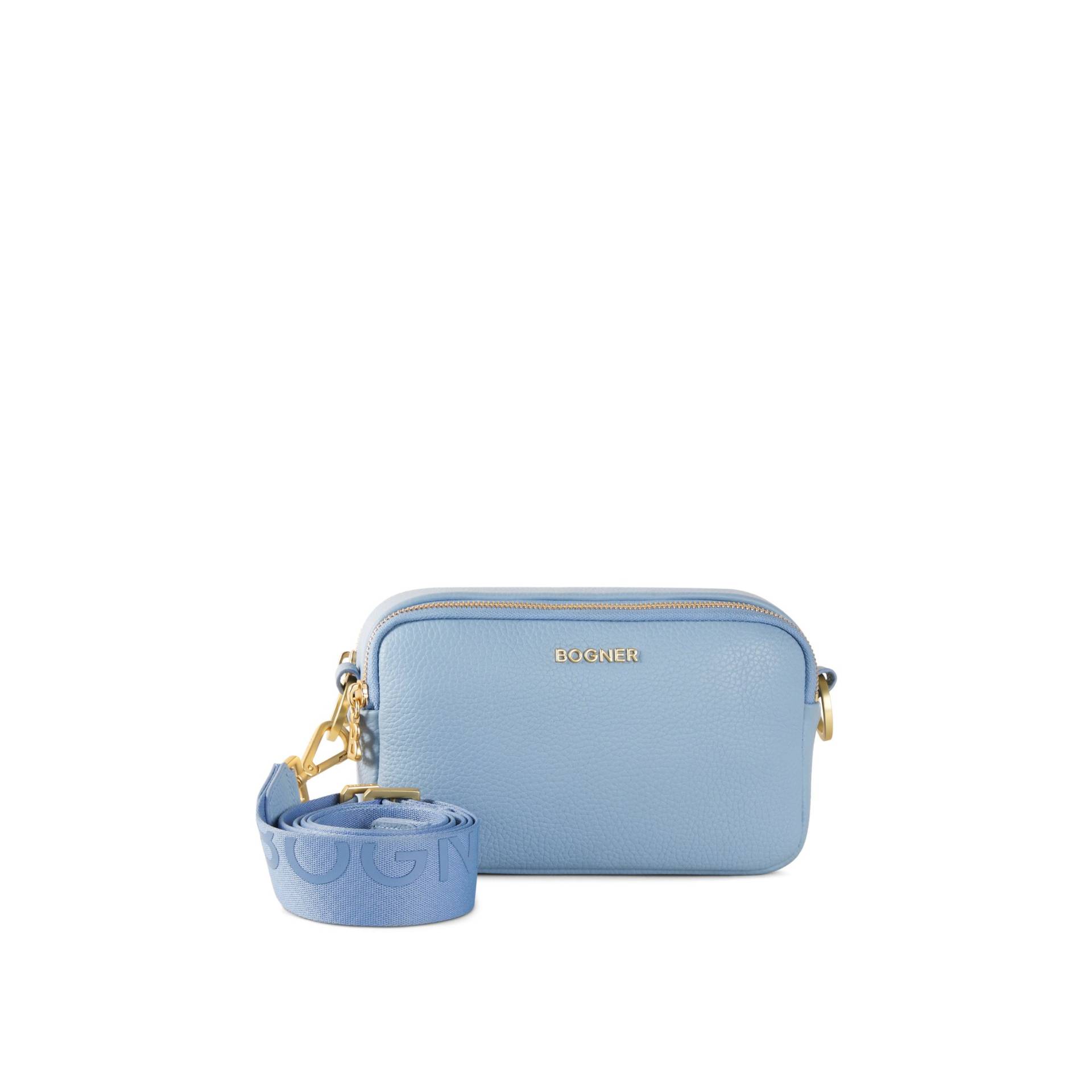 BOGNER Crossbody-Bag Wallis Avy  für Damen - Hellblau - one_size von Bogner