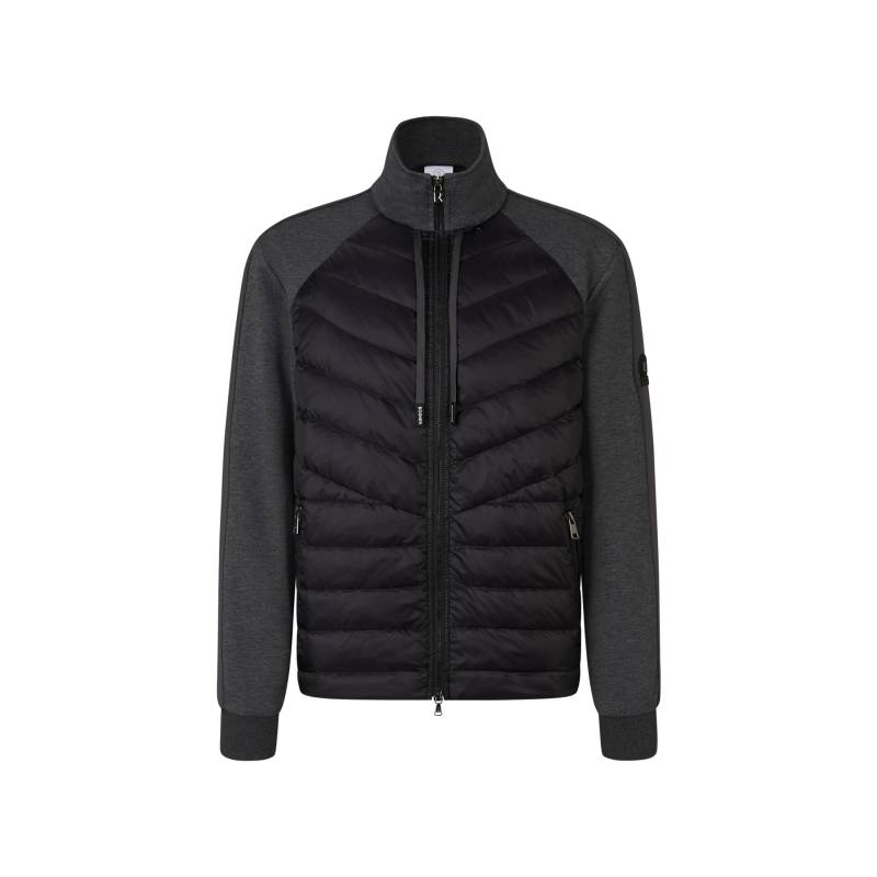 BOGNER Daunen-Sweatjacke Baker für Herren - Anthrazit/Schwarz - 3XL von Bogner