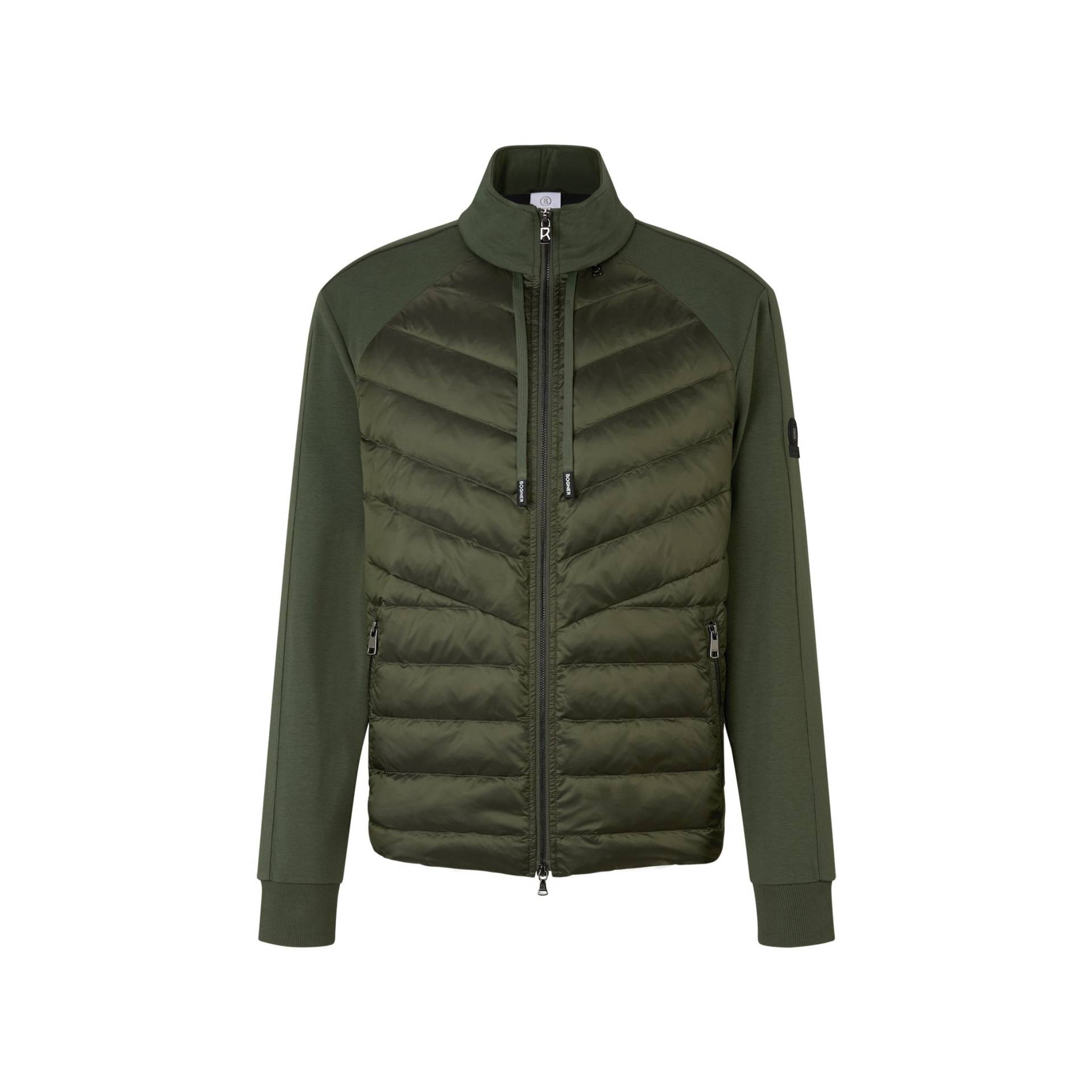 BOGNER Daunen-Sweatjacke Baker für Herren - Oliv-Grün - 3XL von Bogner