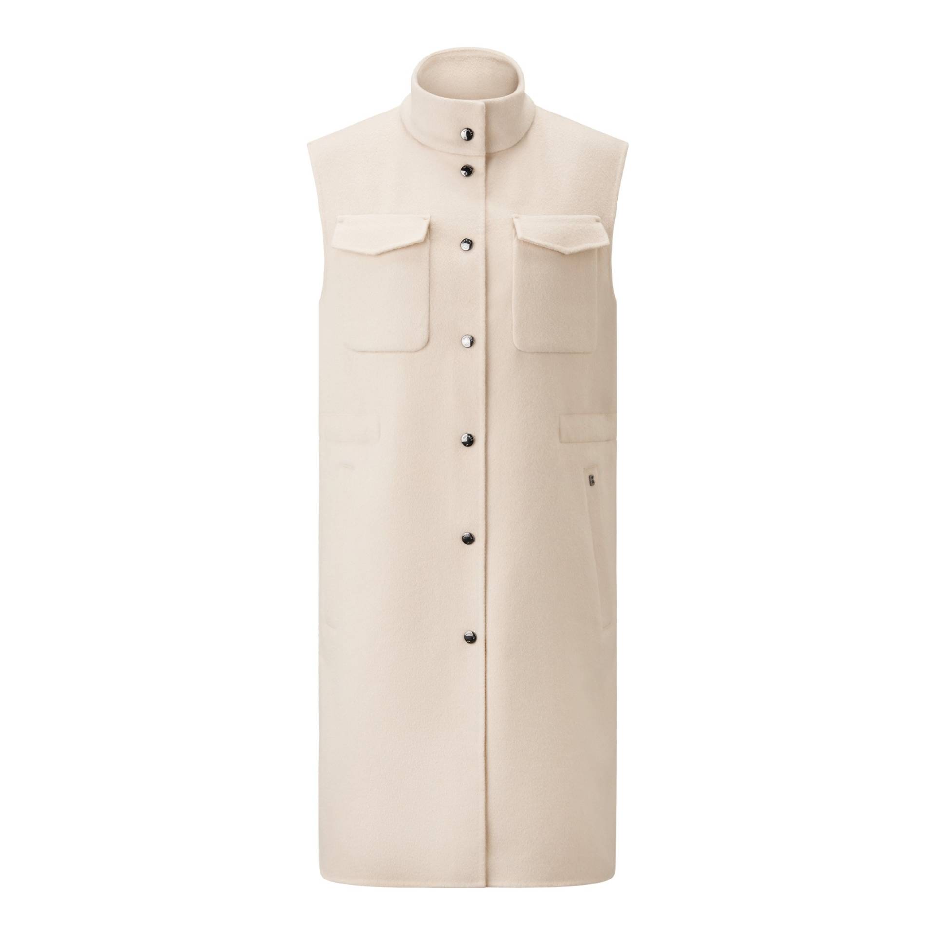 BOGNER Doubleface Longweste Adria für Damen - Creme - 34 von Bogner