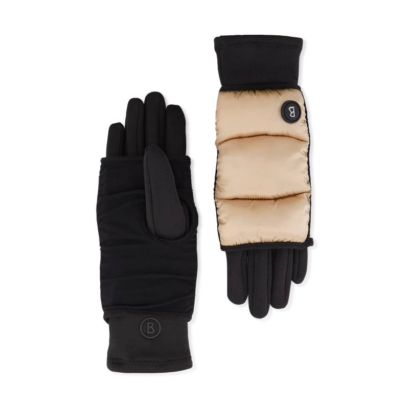 BOGNER Handschuh Touch für Damen - Beige/Schwarz - L von Bogner