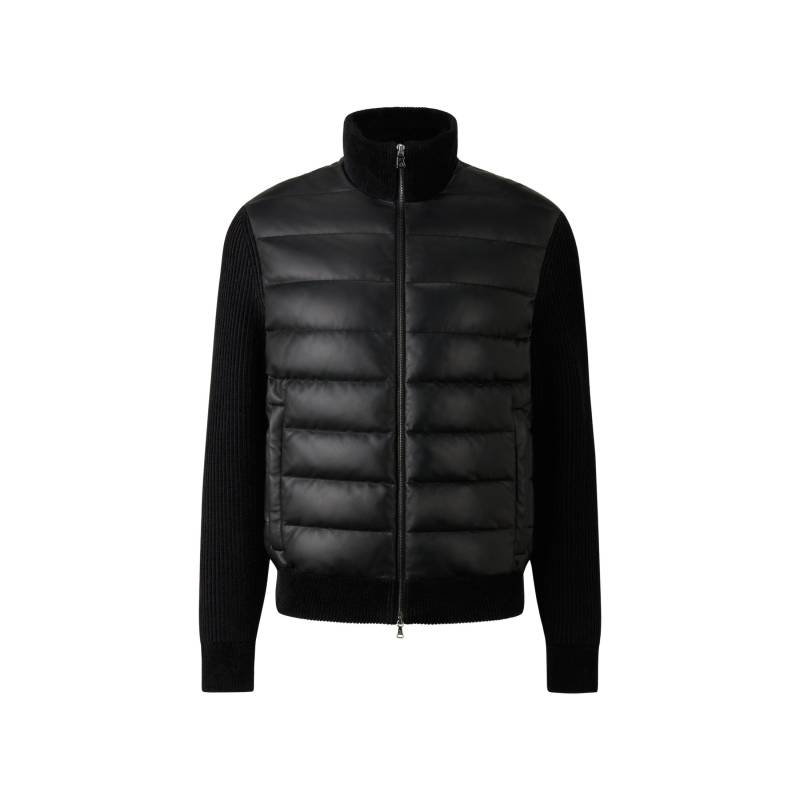 BOGNER Hybrid-Lederjacke Kurtis für Herren - Schwarz - S von Bogner