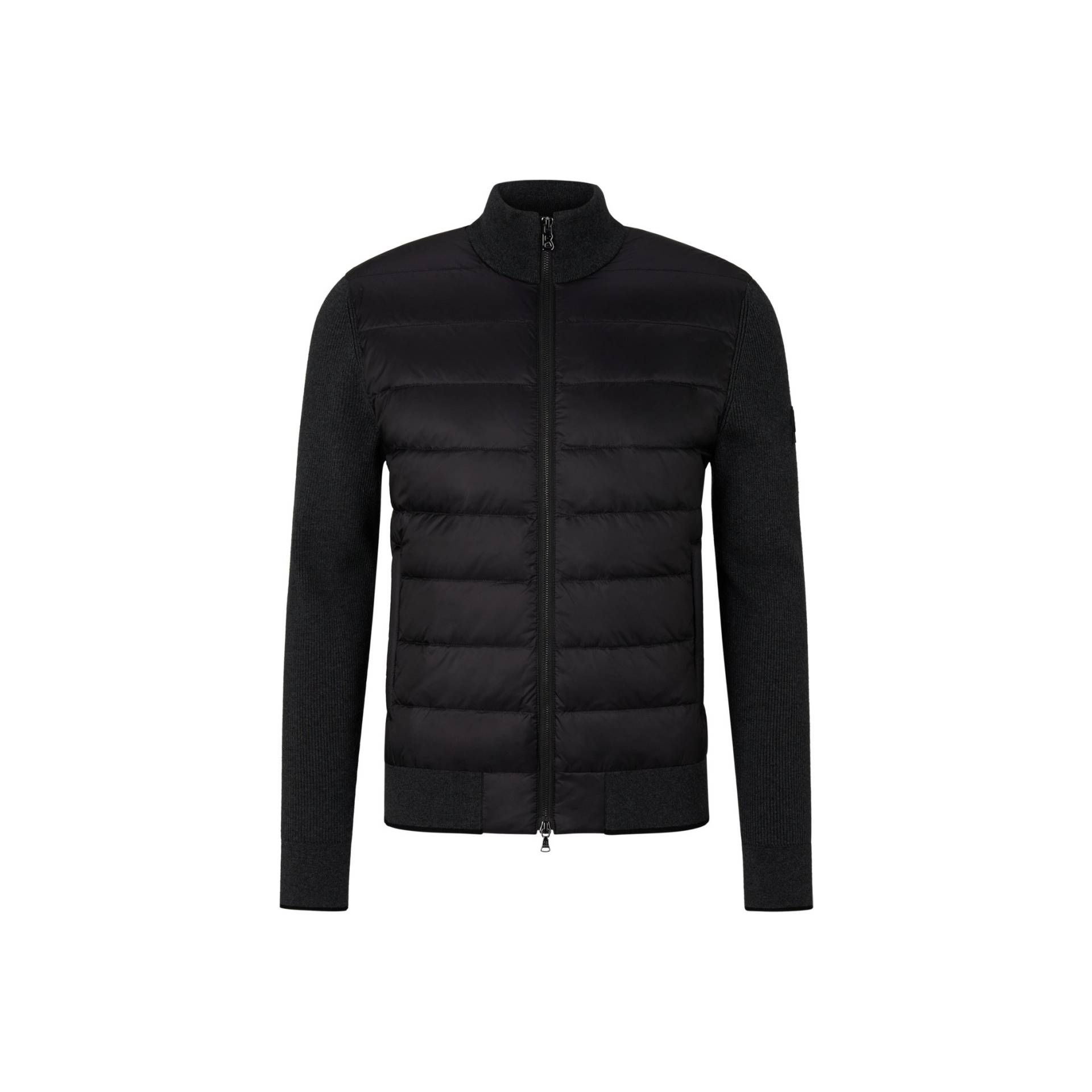 BOGNER Hybrid-Strickjacke Renee für Herren - Schwarz/Anthrazit - M von Bogner