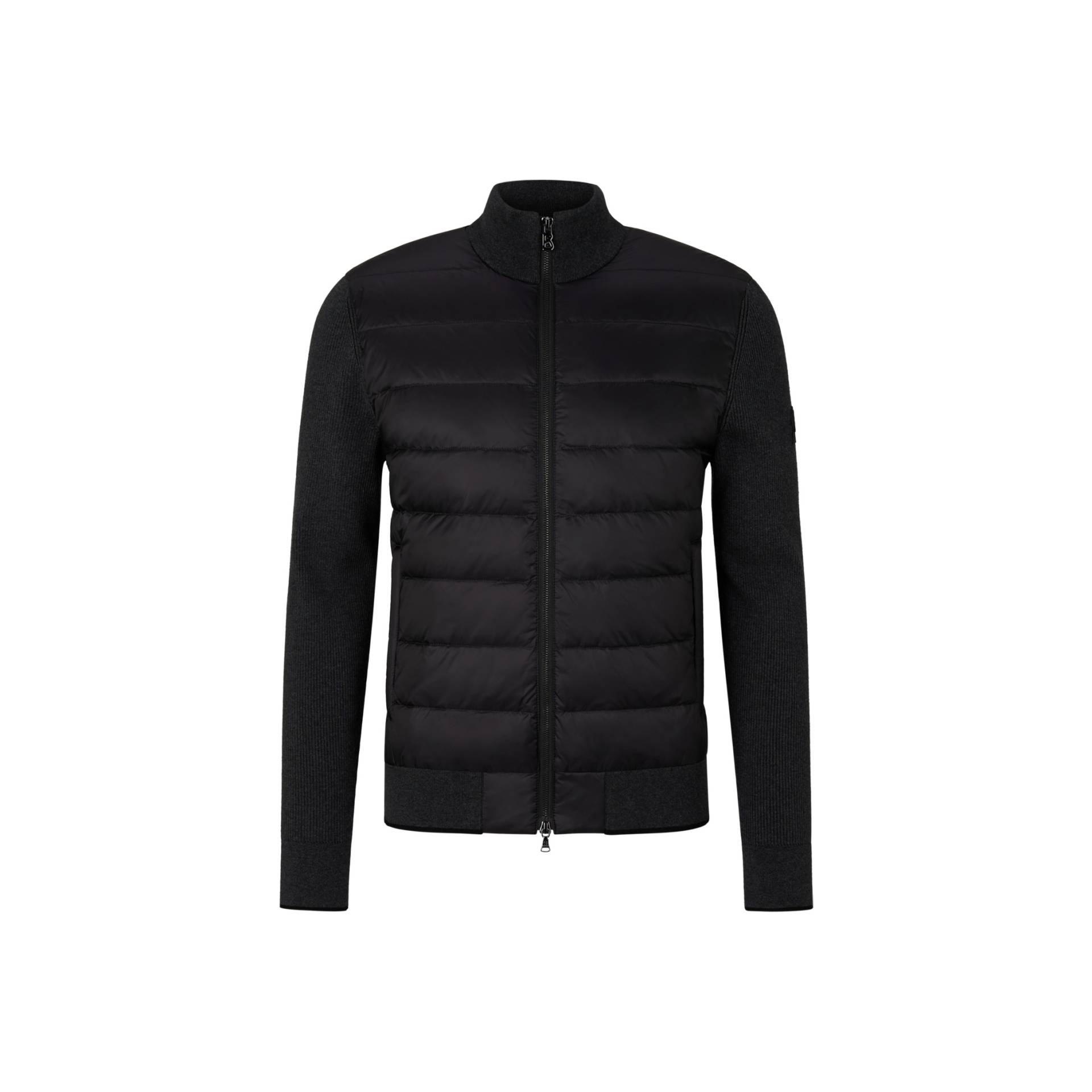 BOGNER Hybrid-Strickjacke Renee für Herren - Schwarz/Anthrazit - XXL von Bogner