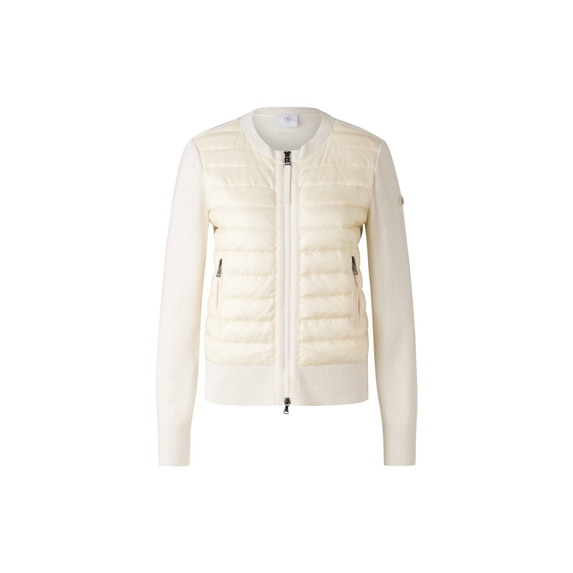 BOGNER Hybrid-Strickjacke Zilly für Damen - Off-White - 34 von Bogner