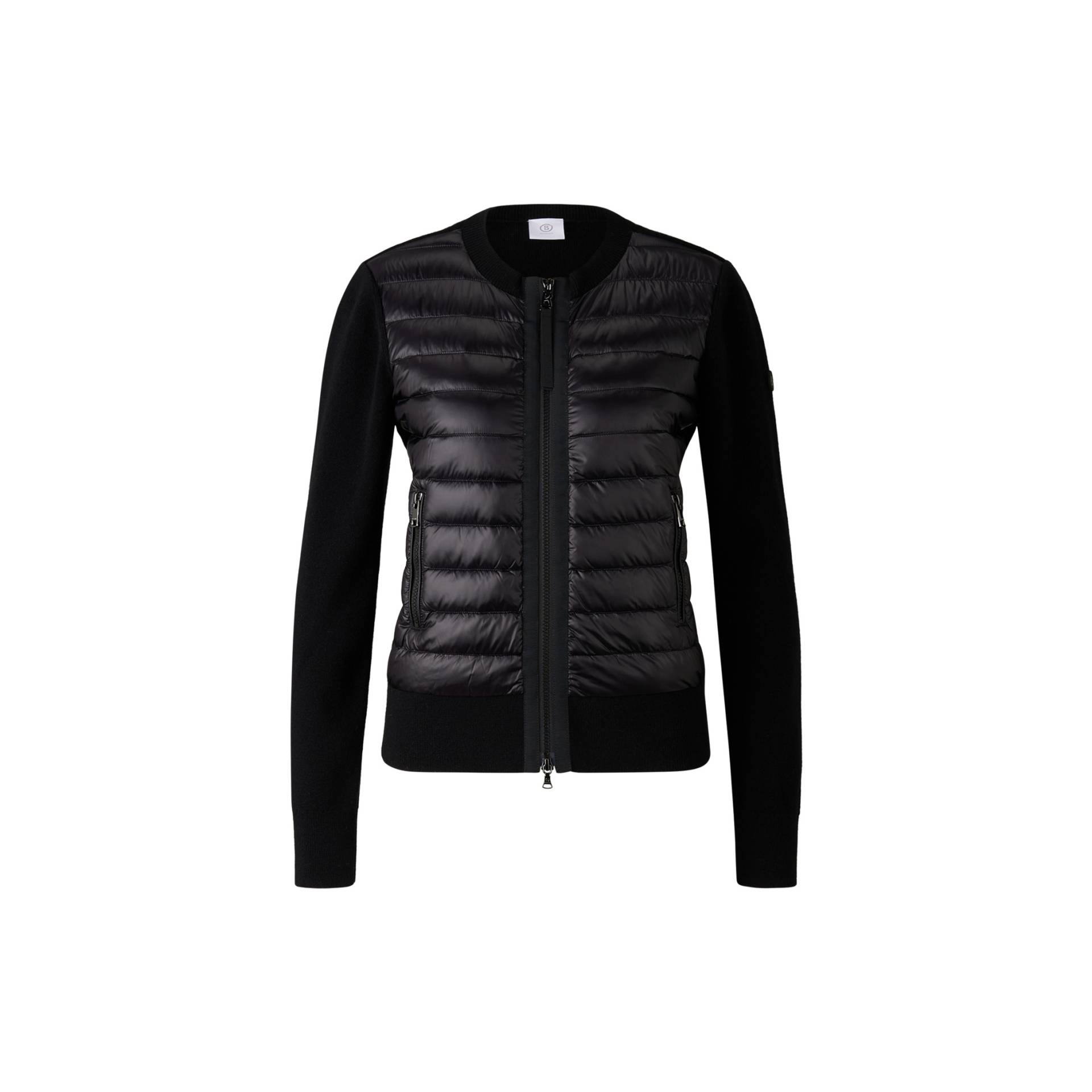 BOGNER Hybrid-Strickjacke Zilly für Damen - Schwarz - 34 von Bogner