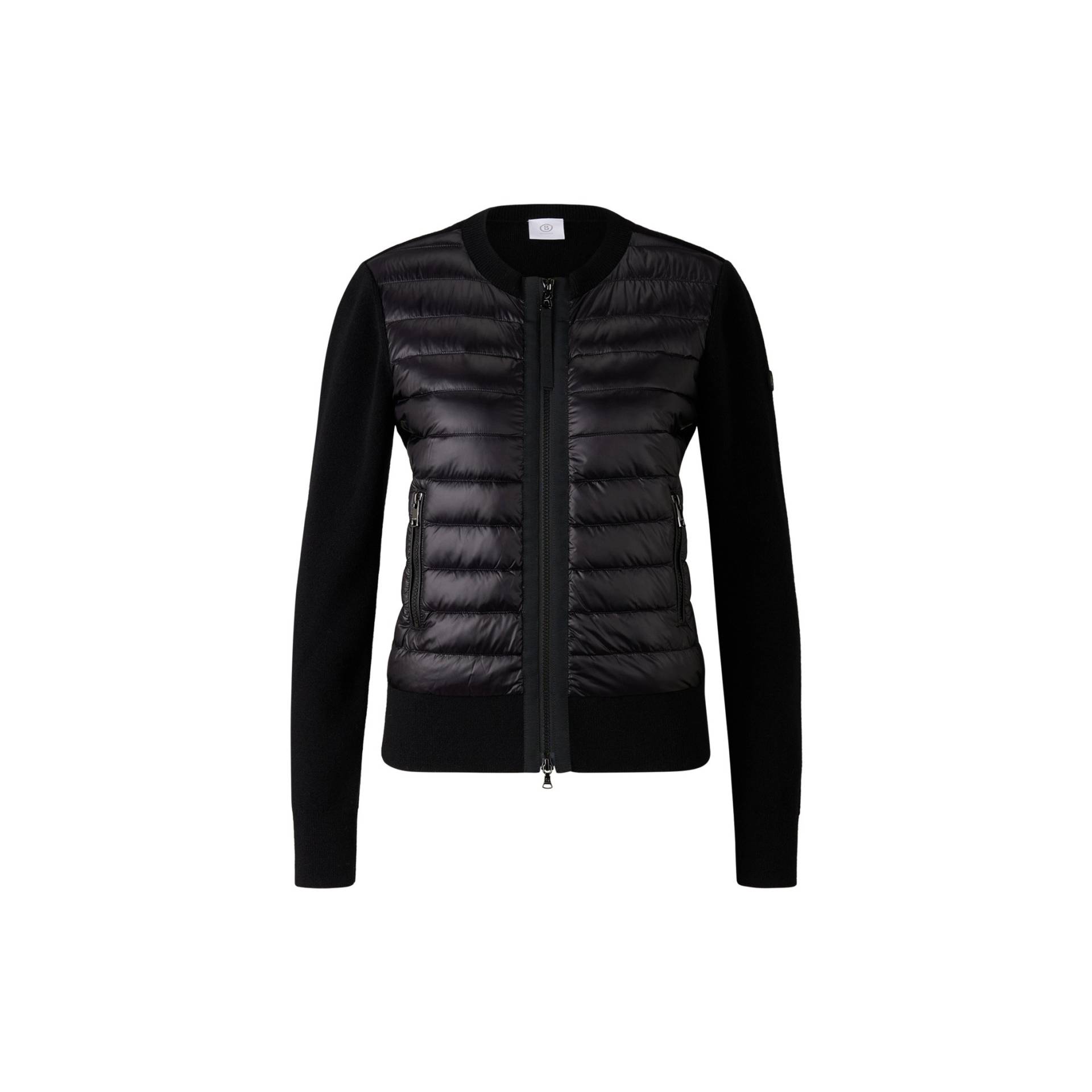 BOGNER Hybrid-Strickjacke Zilly für Damen - Schwarz - 36 von Bogner