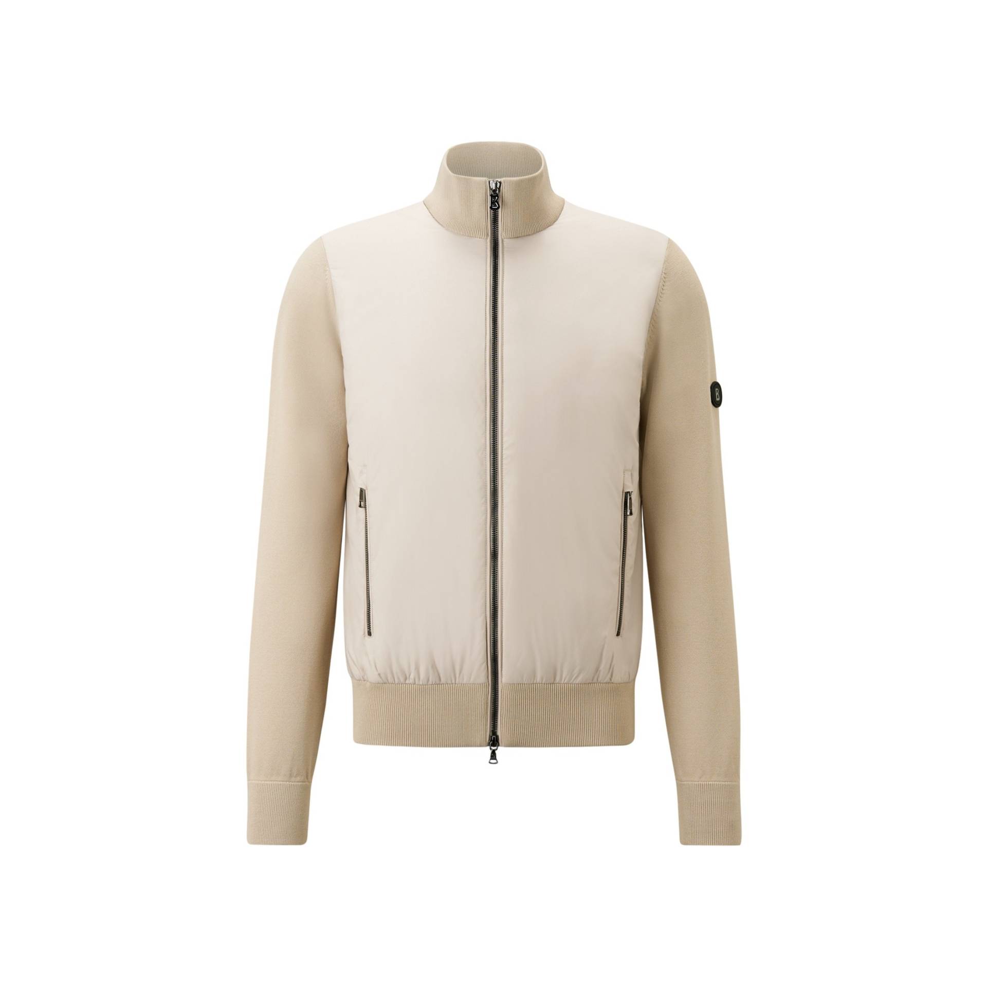 BOGNER Hybrid-Strickjacke Zisco für Herren - Sand - 3XL von Bogner