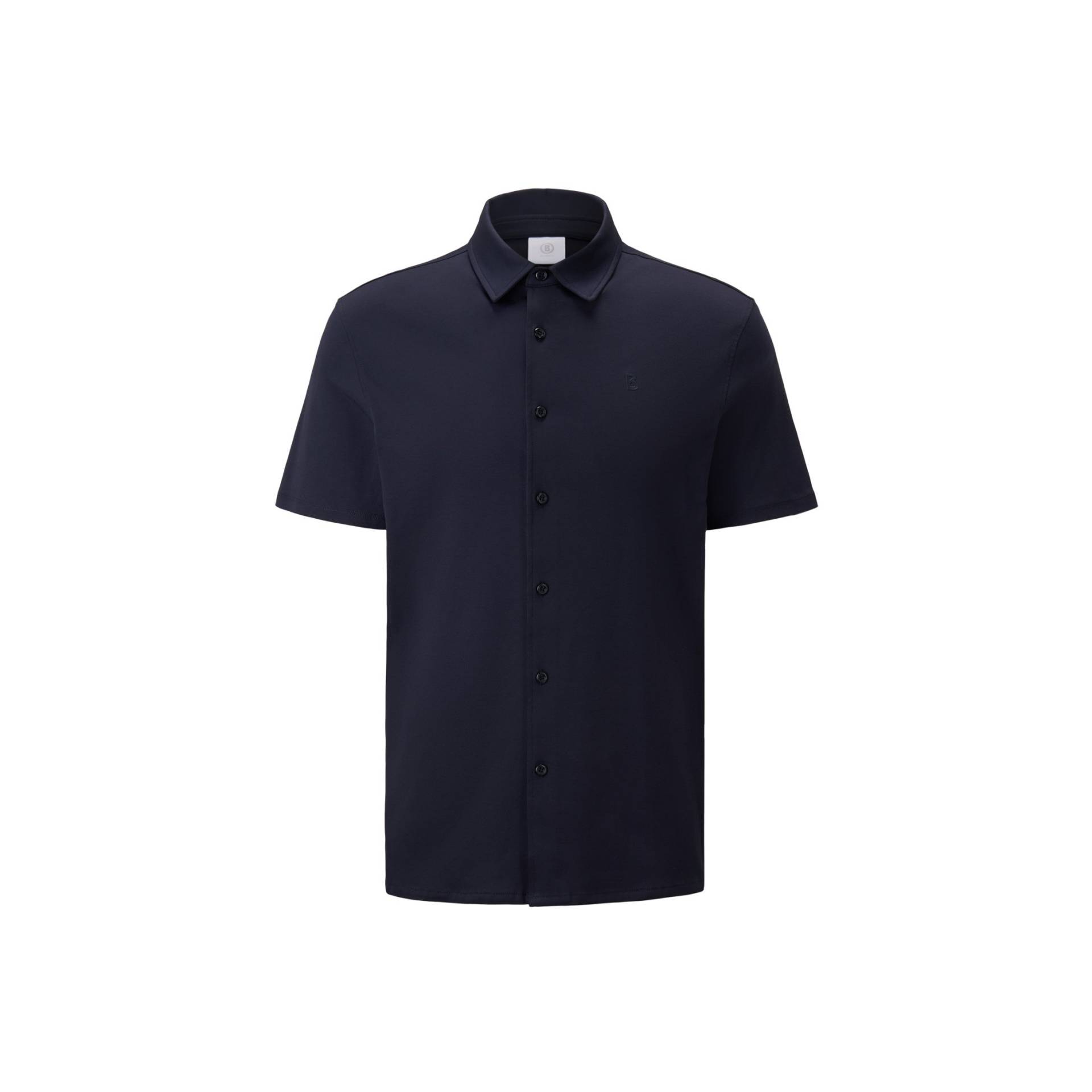 BOGNER Jersey-Kurzarm-Hemd Franz für Herren - Navy-Blau - 3XL von Bogner