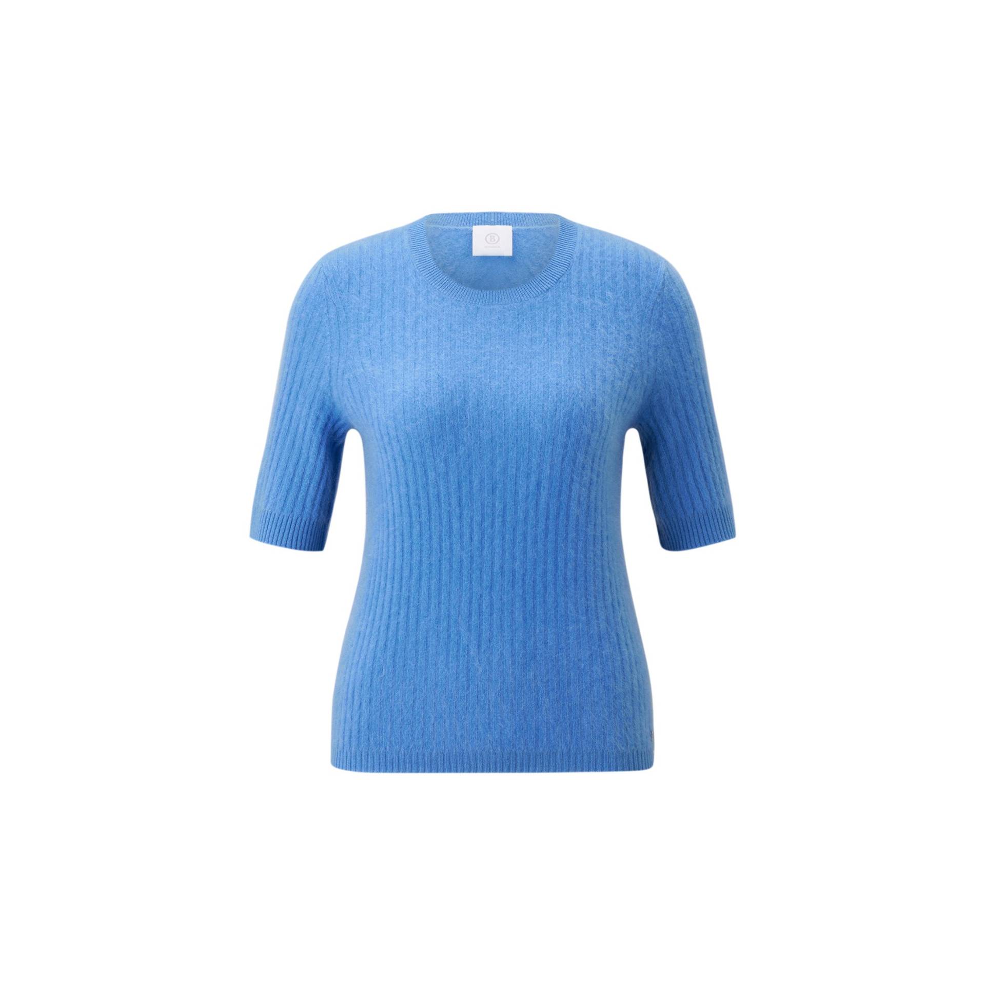 BOGNER Kaschmir Kurzarmpullover Sue für Damen - Himmelblau - 34 von Bogner