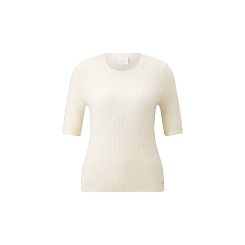 BOGNER Kaschmir Kurzarmpullover Sue für Damen - Off-White - 40 von Bogner