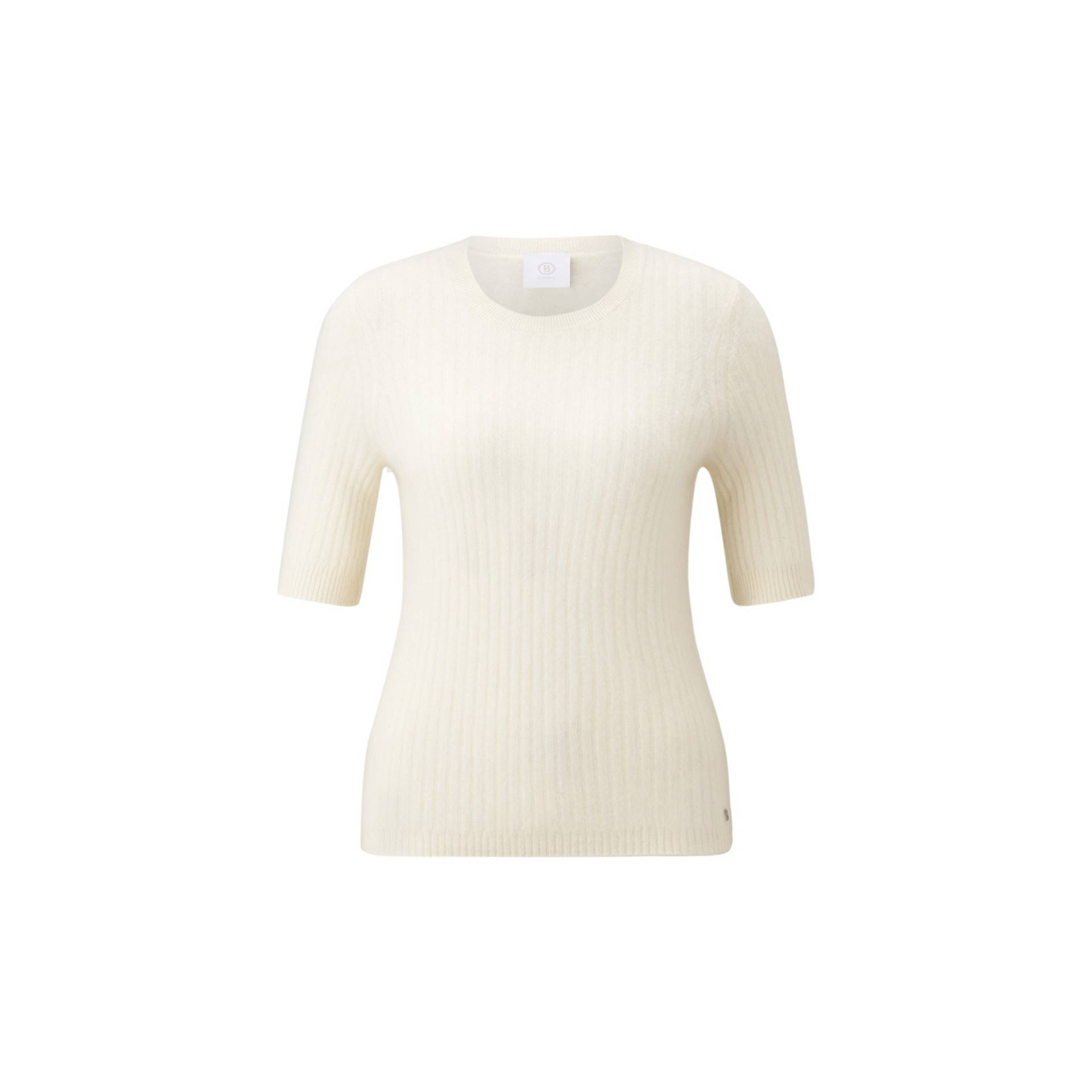 BOGNER Kaschmir Kurzarmpullover Sue für Damen - Off-White - 46 BOGNER Kaschmir Kurzarmpullover Sue für Damen - Off-White - 46 von Bogner