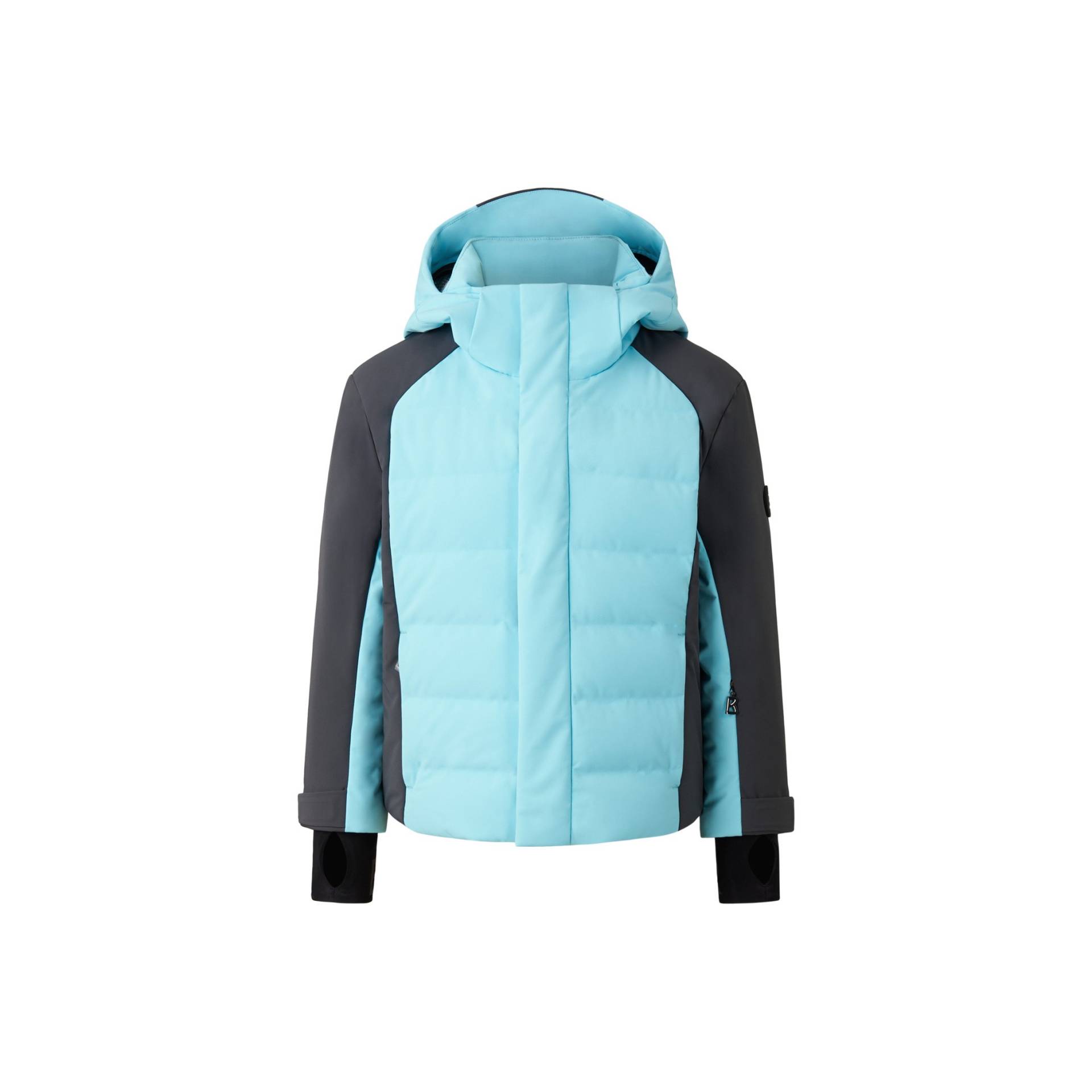 BOGNER Kids Ski-Daunenjacke Nils - Hellblau/Grau - L von Bogner