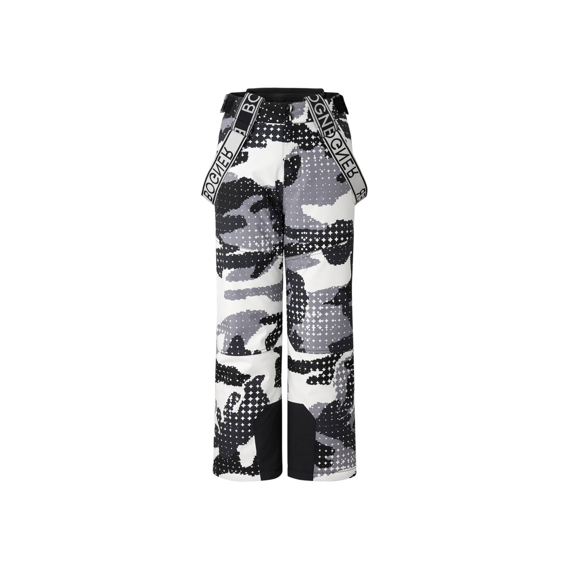 BOGNER Kids Skihose Yuki - Schwarz/Grau/Weiß - L von Bogner