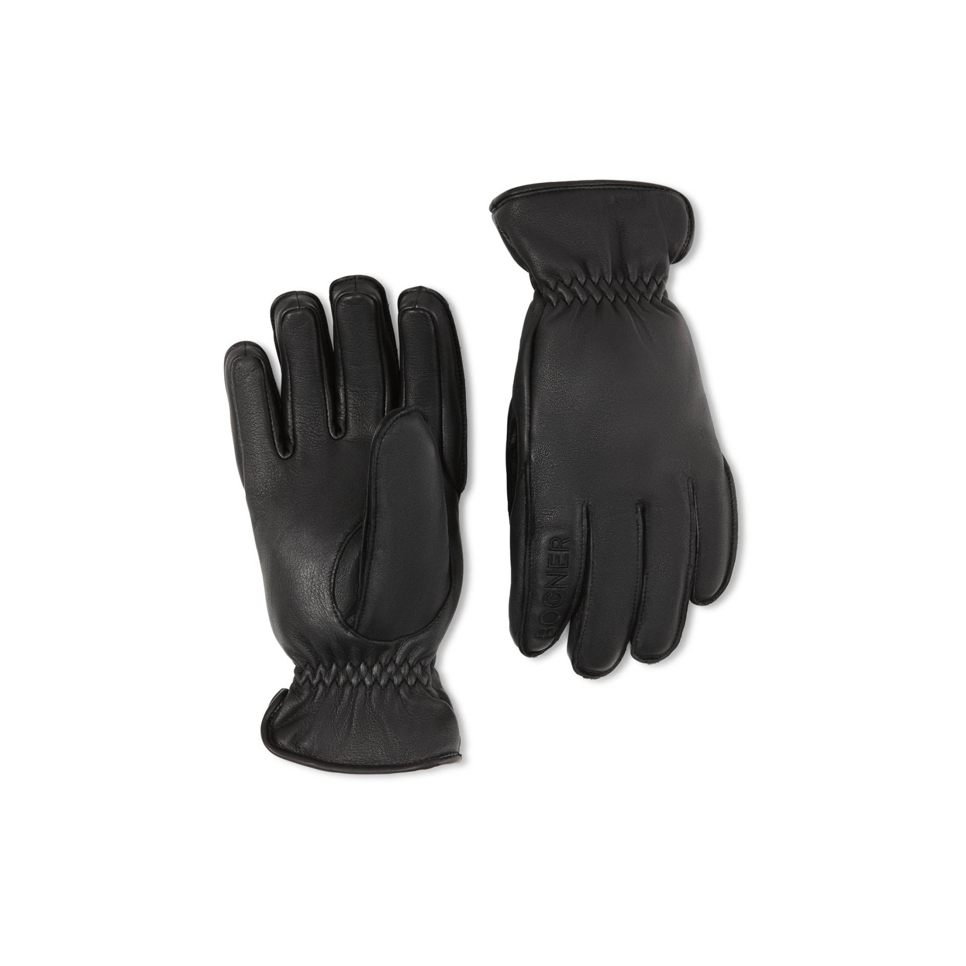 BOGNER Leder-Handschuhe Tobin für Herren - Schwarz - 10,5 von Bogner