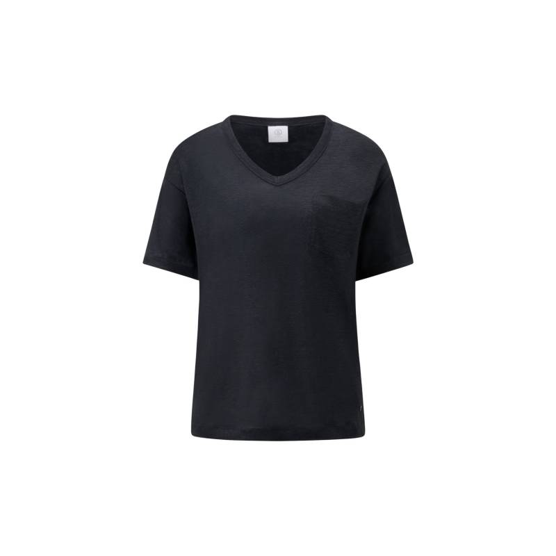 BOGNER Leinen-Shirt Lindsay für Damen - Schwarz - 44 von Bogner